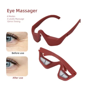 Eye Massager Glasses for Eye Fatigue Relief and Under Eye Relaxation Massage