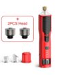 ROJECO Rechargeable Pet Nail Grinder with LED Light – 7 Speed Electric Nail Trimmer for Dogs and Cats