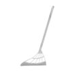 Silicone Rubber Broom Mop with Squeegee for Floor Cleaning Pet Hair and Bathroom Use (1pcs)