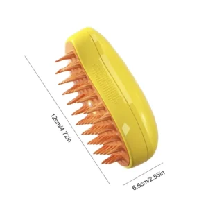 3 in 1 Steam Pet Grooming Brush with Spray Massage Comb for Dogs and Cats Hair Removal