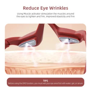 Eye Massager Glasses for Eye Fatigue Relief and Under Eye Relaxation Massage