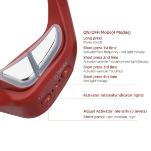 Eye Massager Glasses for Eye Fatigue Relief and Under Eye Relaxation Massage