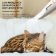 Waterproof Pet Paw Trimmer with LED Light – Low Noise Electric Grooming Clipper for Dog & Cat Face, Feet, Ears and Paw Hair