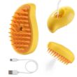 3 in 1 Steam Pet Grooming Brush with Spray Massage Comb for Dogs and Cats Hair Removal