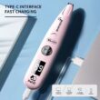 Waterproof Pet Paw Trimmer with LED Light – Low Noise Electric Grooming Clipper for Dog & Cat Face, Feet, Ears and Paw Hair