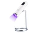 Portable UV Nail Lamp Rechargeable Mini Nail Dryer with Stand for Gel Polish Curing