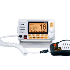 Uniden UM725GBT Marine VHF Radio, All USA, Canada, and Intl. Marine Channels, 1Watt/25Watt Transmit Power, Largest LCD Screen in Class, NOAA Weather Channels, Speaker Mic, GPS Built-in, and Bluetooth