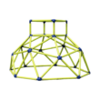 Eezy Peezy Climber with Top - Active Indoor Outdoor Play Set Climbing Dome Equipment Toys - Fun for Kids Ages 3 to 6 Years Old, Green and Blue