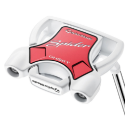 TaylorMade 2024 Spider Small Slant Putter White, Left, Length 35"