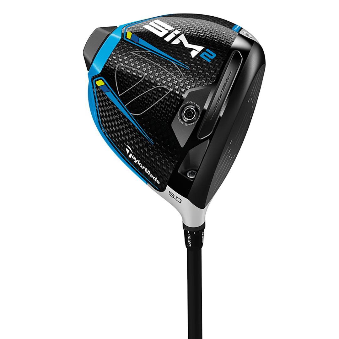 TaylorMade SIM 2 Max Driver, Stiff Flex, Loft 9 TaylorMade SIM 2 Max Driver, Stiff Flex, Loft 9