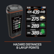 Bushnell Golf Wingman HD GPS Speaker with 3.5" Color Touchscreen, 360° Premium Audio, Visual & Audible Distances
