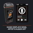 Bushnell Golf Wingman HD GPS Speaker with 3.5" Color Touchscreen, 360° Premium Audio, Visual & Audible Distances
