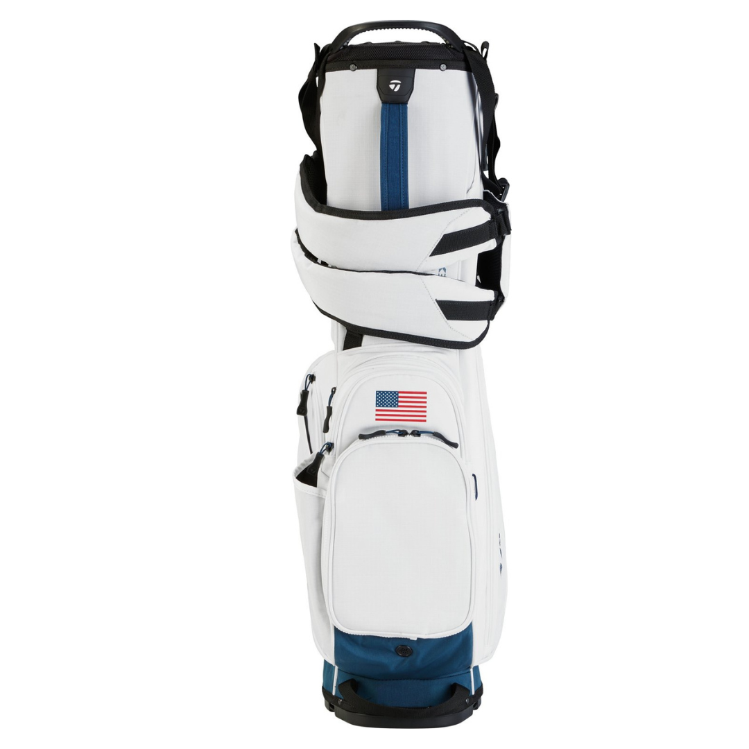 TaylorMade FlexTech Crossover Golf Bag White TaylorMade FlexTech Crossover Golf Bag White