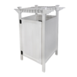 Zippity Outdoor Products 61.625-in x 46.625-in x 88.75-in White Outdoor Shower Kit Enclosure