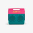Igloo Kool Tunes Retro Bluetooth Boombox Cooler, 14 Qt Playmate Cooler with Speakers, Jade