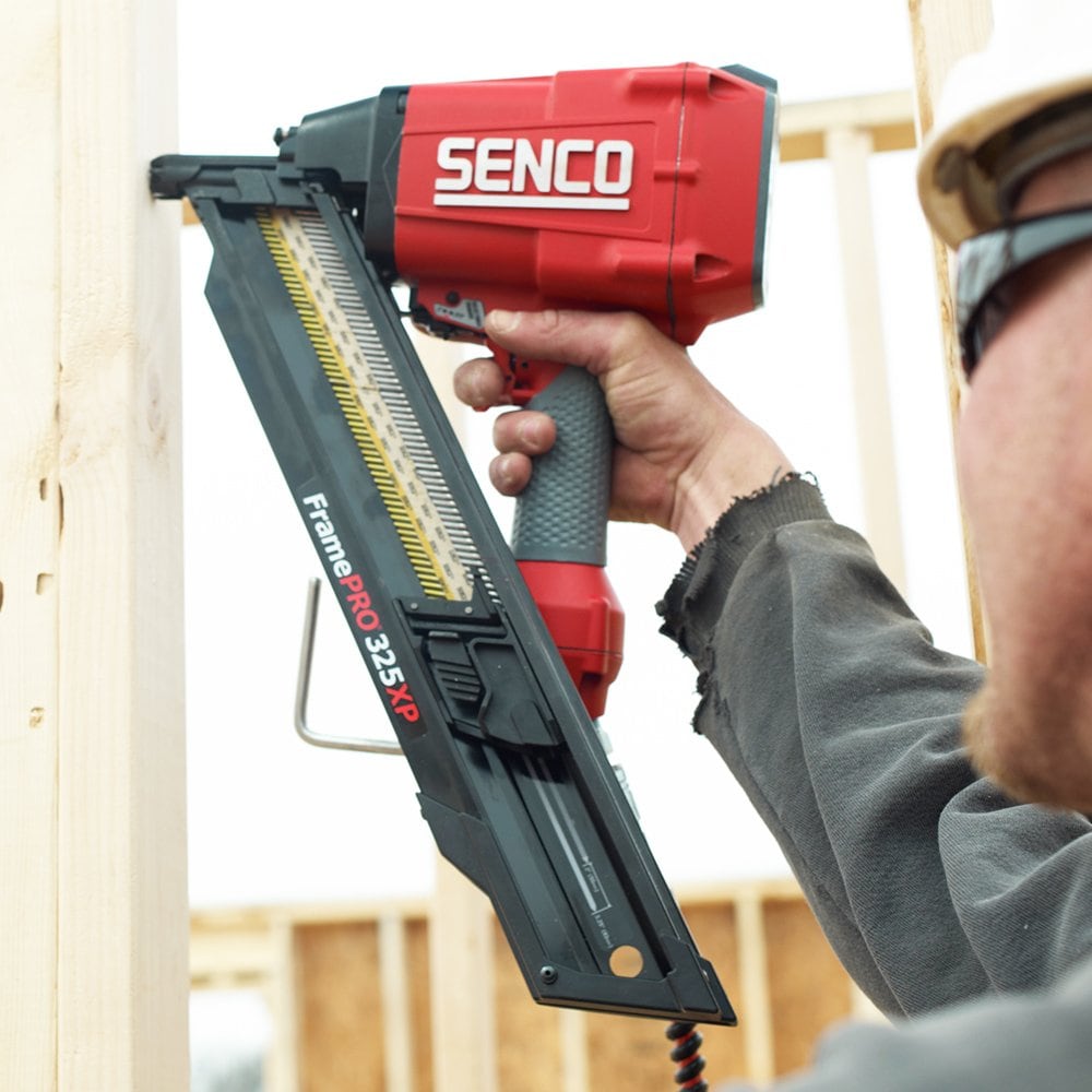 SENCO FramePro 325XP 3¼ Clipped Head Paper Taped Framing Nailer - Durable and Efficient Tool SENCO FramePro 325XP 3¼ Clipped Head Paper Taped Framing Nailer - Durable and Efficient Tool