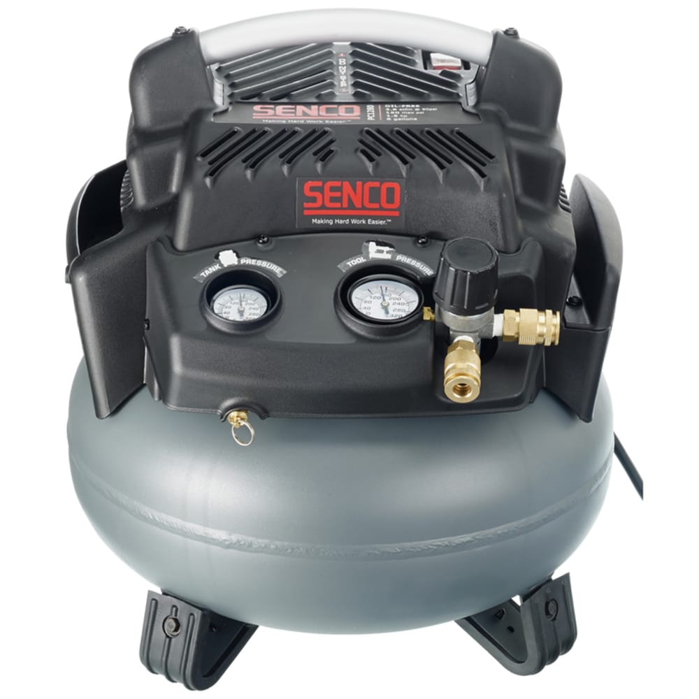 SENCO 6 gal Pancake Portable Air Compressor 150 psi 1.5 HP SENCO 6 gal Pancake Portable Air Compressor 150 psi 1.5 HP
