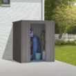 Arrow 6-ft x 4-ft Pent Galvanized steel Metal Storage Shed Arrow 6-ft x 4-ft Pent Galvanized steel Metal Storage Shed