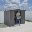 Arrow 8-ft x 6-ft Galvanized steel Metal Storage Shed