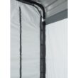 Arrow 12-ft W x 20-ft L x 7-ft H Gray Metal Carport enclosure