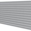 Arrow 0.1-ft W x 24-ft L x 9-ft H Eggshell Metal Carport enclosure