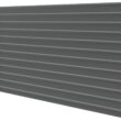 Arrow 0.1-ft W x 24-ft L x 9-ft H Charcoal Metal Carport enclosure