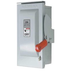 Siemens Fusible Safety Switch Heavy Duty 600 V 3PST HF361NR
