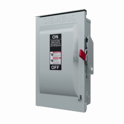 Siemens 100 Amp 3-phase (240V) Fusible Outdoor General-duty Safety Switch Disconnect