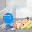 ROVSUN 9000 BTU 20 SEER 115V Pre-Charged Ductless Mini Split AC System/Inverter Split-System Wall Air Conditioner with Heat Pump Works with Alexa and WIFI ROVSUN 9000 BTU 20 SEER 115V Pre-Charged Ductless Mini Split AC System/Inverter Split-System Wall Air Conditioner with Heat Pump Works with Alexa and WIFI