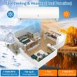 Garvee 11500 BTU Mini Split Air Conditioner and Heat Pump 17 SEER2 115V AC Cools Up to 750 Sq.Ft with Installation Kits Garvee 11500 BTU Mini Split Air Conditioner and Heat Pump 17 SEER2 115V AC Cools Up to 750 Sq.Ft with Installation Kits