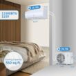 Garvee 11500 BTU Mini Split Air Conditioner and Heat Pump 17 SEER2 115V AC Cools Up to 750 Sq.Ft with Installation Kits Garvee 11500 BTU Mini Split Air Conditioner and Heat Pump 17 SEER2 115V AC Cools Up to 750 Sq.Ft with Installation Kits