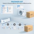 Garvee Mini Split Air Conditioner 12000 BTU Heater WiFi 22 SEER2 110V Energy Saving Wall Mounted AC Unit