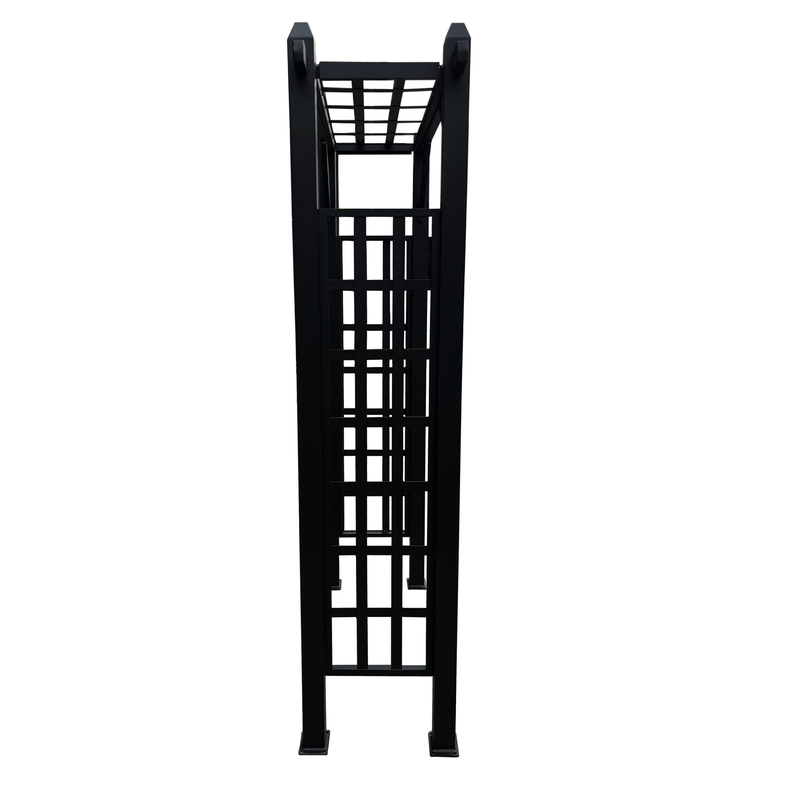 Oakland Living 4.27-ft W x 6.89-ft H Flat Black Extruded aluminum Garden Arbor Oakland Living 4.27-ft W x 6.89-ft H Flat Black Extruded aluminum Garden Arbor