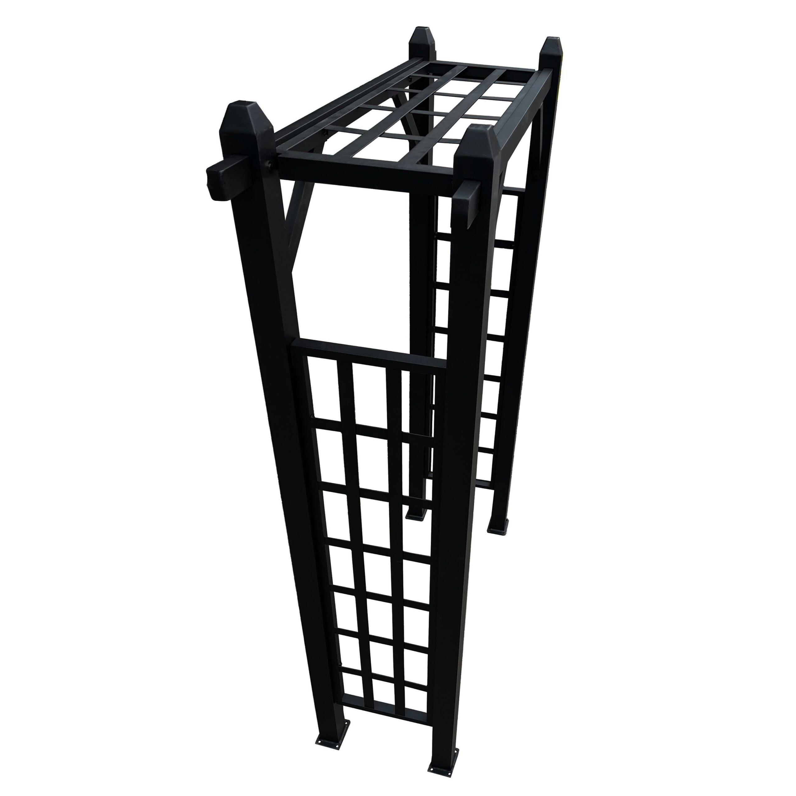 Oakland Living 4.27-ft W x 6.89-ft H Flat Black Extruded aluminum Garden Arbor Oakland Living 4.27-ft W x 6.89-ft H Flat Black Extruded aluminum Garden Arbor