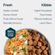 JustFoodForDogs Frozen Fresh Dog Food, Complete Meal or Dog Food Topper, Beef & Russet Potato Human Grade Dog Food Recipe, 72 oz (Pack of 7)
