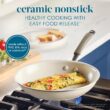 Rachael Ray Cucina Ceramic Cookware Set - 13 Pieces - Ceramic Pots and Pans Set w/Nonstick Frying Pans, Saute Pan, Saucepans, Stockpot, Lids, Pan Protectors & Cooking Utensils - Almond Rachael Ray Cucina Ceramic Cookware Set - 13 Pieces - Ceramic Pots and Pans Set w/Nonstick Frying Pans, Saute Pan, Saucepans, Stockpot, Lids, Pan Protectors & Cooking Utensils - Almond