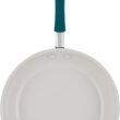 Rachael Ray Cucina Ceramic Cookware Set - 13 Pieces - Ceramic Pots and Pans Set w/Nonstick Frying Pans, Saute Pan, Saucepans, Stockpot, Lids, Pan Protectors & Cooking Utensils - Marine Blue Rachael Ray Cucina Ceramic Cookware Set - 13 Pieces - Ceramic Pots and Pans Set w/Nonstick Frying Pans, Saute Pan, Saucepans, Stockpot, Lids, Pan Protectors & Cooking Utensils - Marine Blue