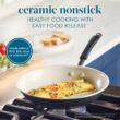 Rachael Ray Cucina Ceramic Cookware Set - 13 Pieces - Ceramic Pots and Pans Set w/Nonstick Frying Pans, Saute Pan, Saucepans, Stockpot, Lids, Pan Protectors & Cooking Utensils - Peppercorn Rachael Ray Cucina Ceramic Cookware Set - 13 Pieces - Ceramic Pots and Pans Set w/Nonstick Frying Pans, Saute Pan, Saucepans, Stockpot, Lids, Pan Protectors & Cooking Utensils - Peppercorn