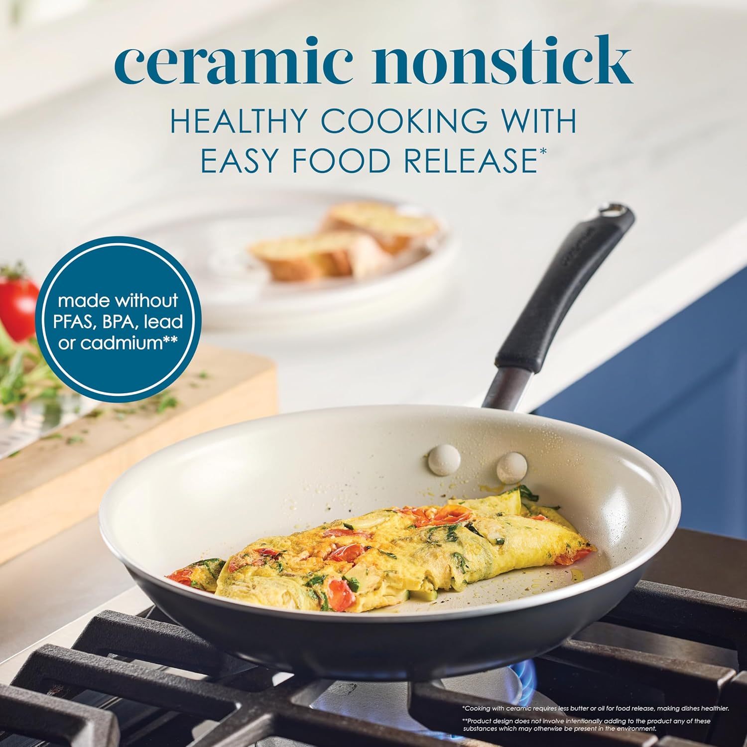 Rachael Ray Cucina Ceramic Cookware Set - 13 Pieces - Ceramic Pots and Pans Set w/Nonstick Frying Pans, Saute Pan, Saucepans, Stockpot, Lids, Pan Protectors & Cooking Utensils - Peppercorn Rachael Ray Cucina Ceramic Cookware Set - 13 Pieces - Ceramic Pots and Pans Set w/Nonstick Frying Pans, Saute Pan, Saucepans, Stockpot, Lids, Pan Protectors & Cooking Utensils - Peppercorn