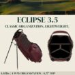 Sun Mountain Men's Eclipse 3.5 Lightweight Stand Golf Bag 4-Way Top -2025 Model