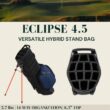 Sun Mountain Men's Eclipse 4.5 Lightweight VLO Hybrid Stand Golf Bag, 14-Way Top, 2026 Model, Patriot Sun Mountain Men's Eclipse 4.5 Lightweight VLO Hybrid Stand Golf Bag, 14-Way Top, 2026 Model