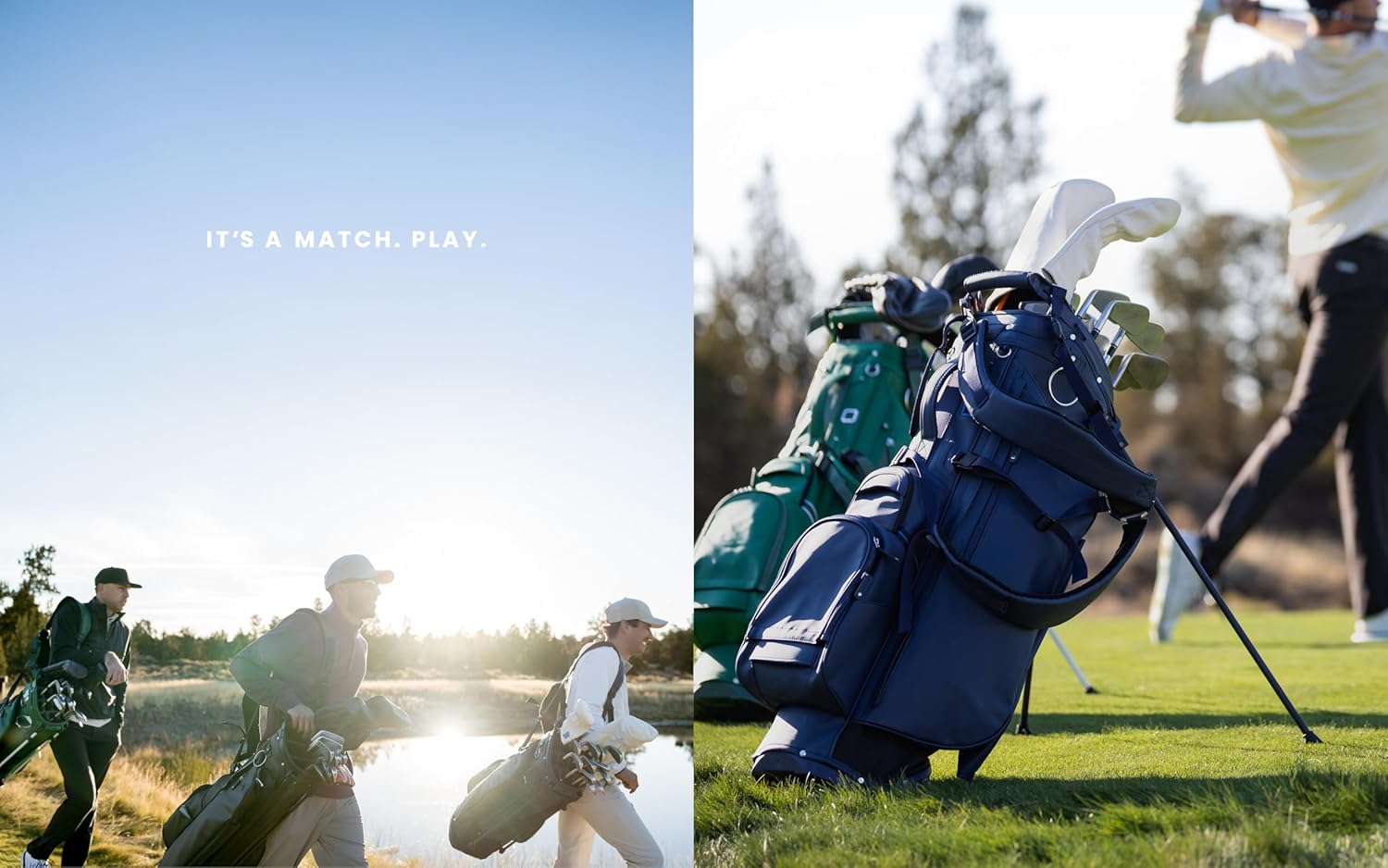 Sun Mountain Men's Matchplay Lightweight Stand Golf Bag, 4-Way Top, 2025 Model, Green-Fairway Sun Mountain Men's Matchplay Lightweight Stand Golf Bag, 4-Way Top, 2025 Model