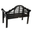 Evergreen 48 W x 36.5 H Black Eucalyptus Folding Bench