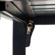 Evergreen 48 W x 36.5 H Black Eucalyptus Folding Bench