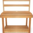 All Things Cedar 47-in x 61-in x 24-in Natural Cedar Potting Bench