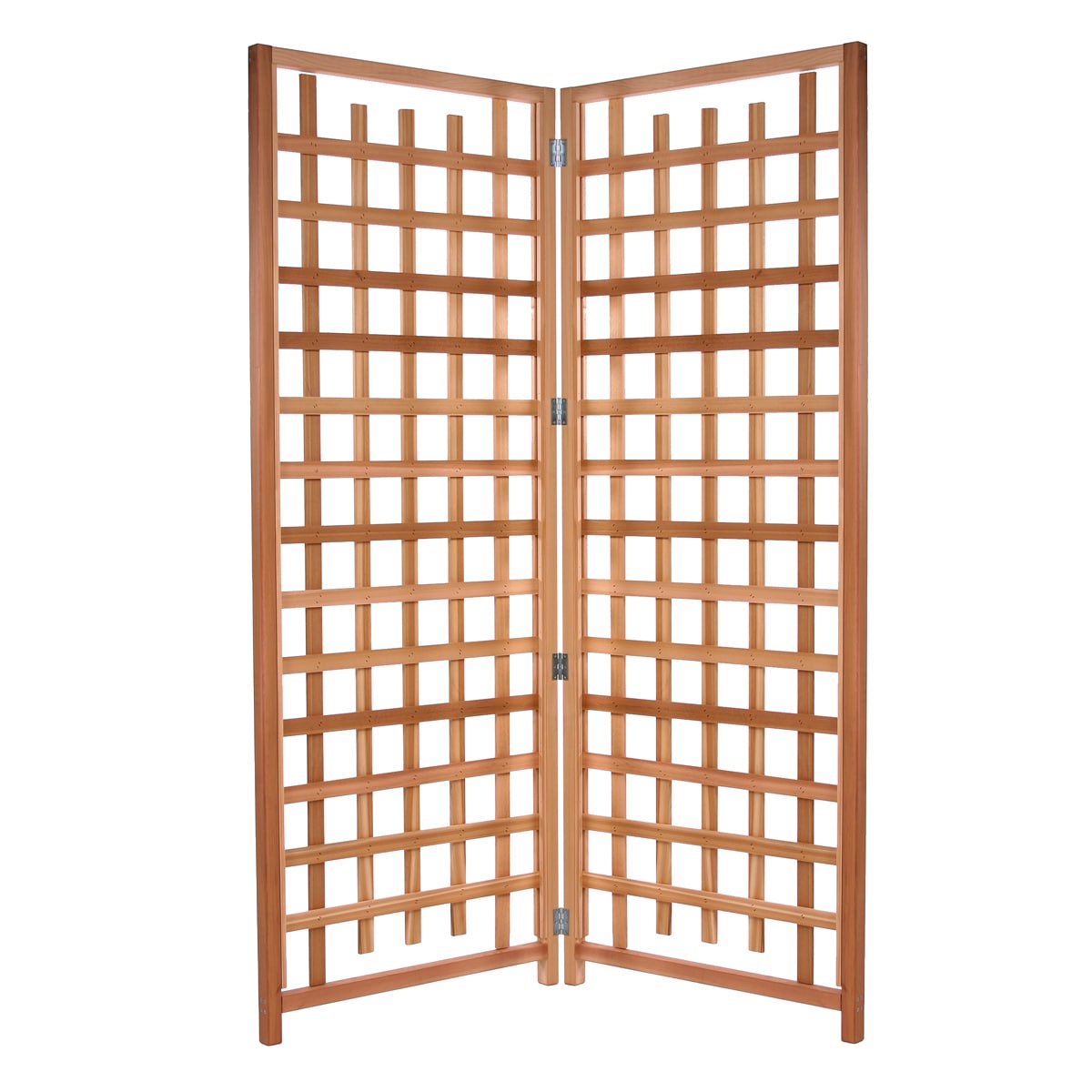 All Things Cedar 33.0-in W x 84.0-in H Red cedar Cedar Garden Trellis For Climbing Plants For Cucumbers For Roses For Tomatoes 2 -Pack All Things Cedar 33.0-in W x 84.0-in H Red cedar Cedar Garden Trellis For Climbing Plants For Cucumbers For Roses For Tomatoes 2 -Pack