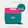 Igloo Kool Tunes Retro Bluetooth Boombox Cooler, 14 Qt Playmate Cooler with Speakers