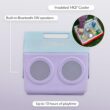 Igloo Kool Tunes Retro Bluetooth Boombox Cooler, 14 Qt Playmate Cooler with Speakers