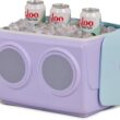 Igloo Kool Tunes Retro Bluetooth Boombox Cooler, 14 Qt Playmate Cooler with Speakers