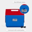 Igloo Kool Tunes Retro Bluetooth Boombox Cooler, 14 Qt Playmate Cooler with Speakers